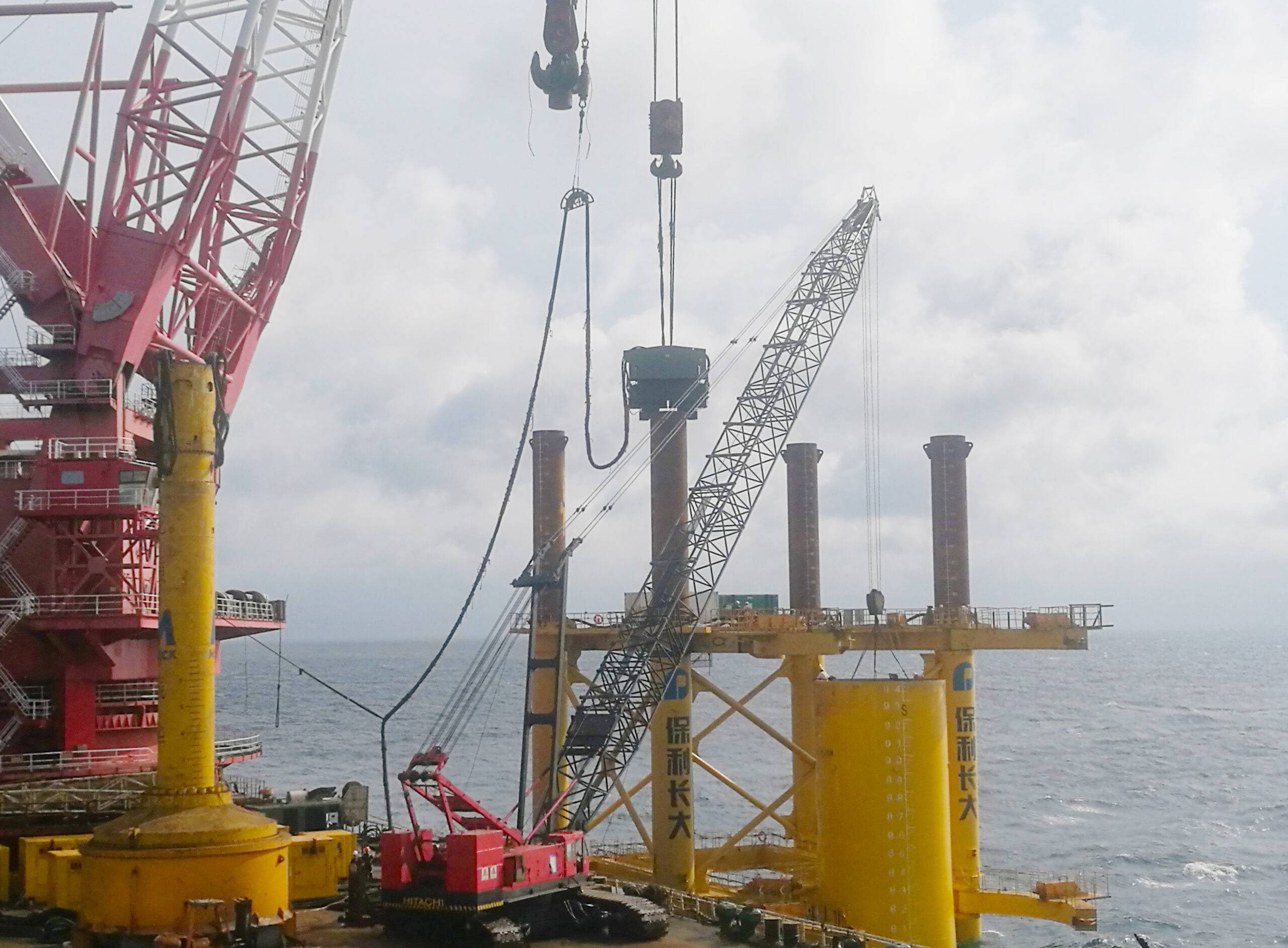 ICE 250NF at offshore job in China